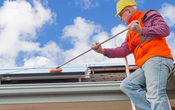 Kilvaxter soft wash roof cleaning
